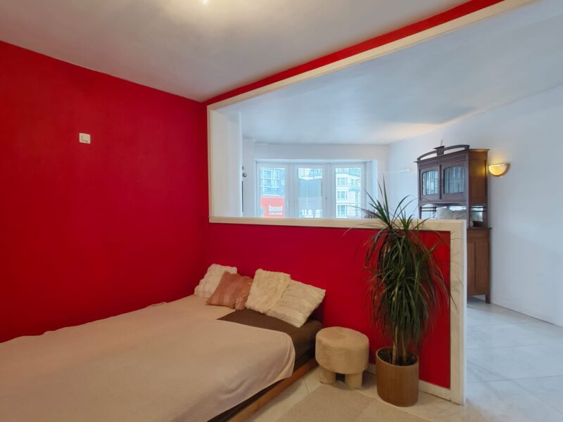 Gelijkvloersappartement op de zeedijk te Wenduine